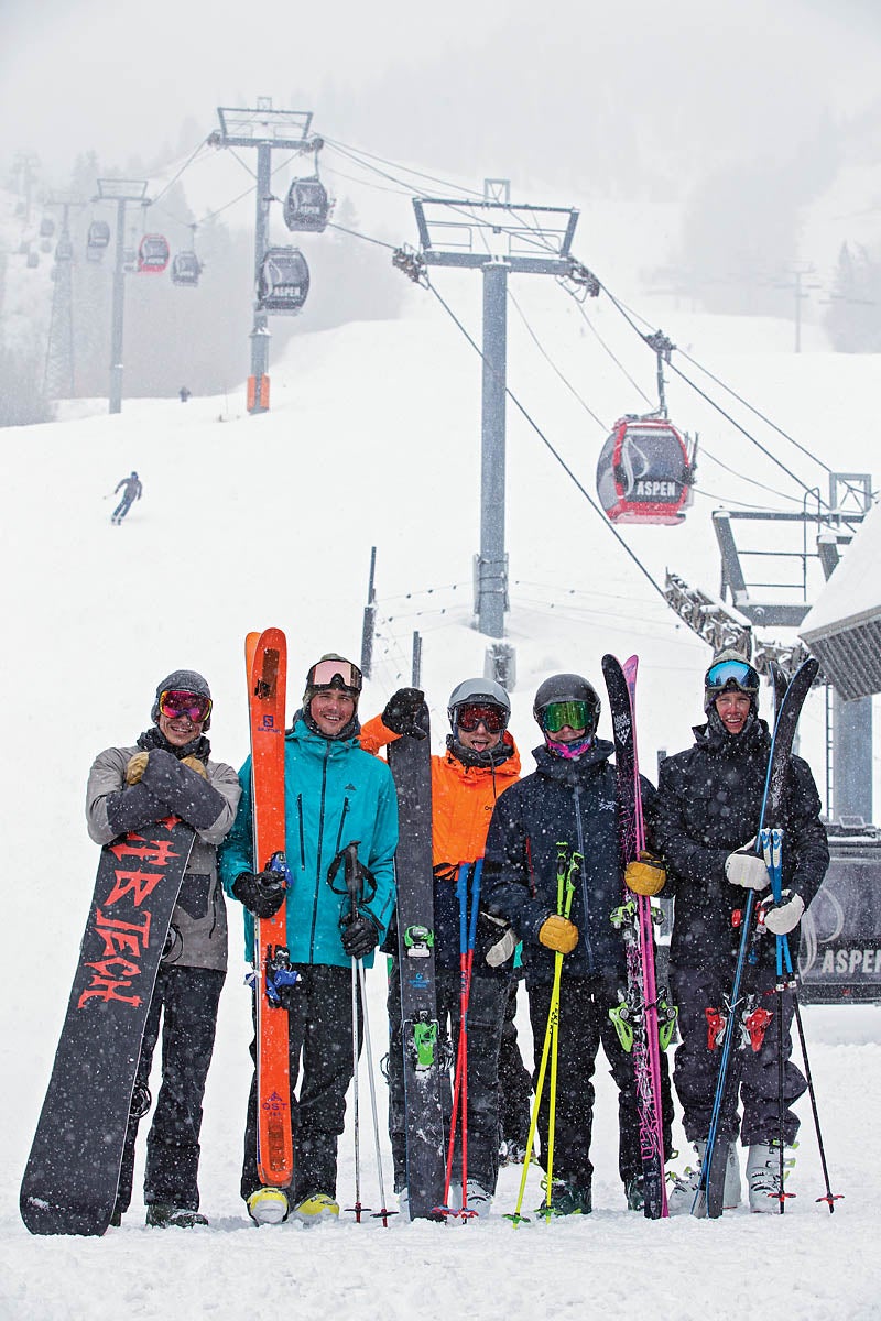 SKI0120-FRE-2-byJesseHoffman From left: Morris Hagan, Coffey, Victor Major, Travis Van Domelen, Boyd.
