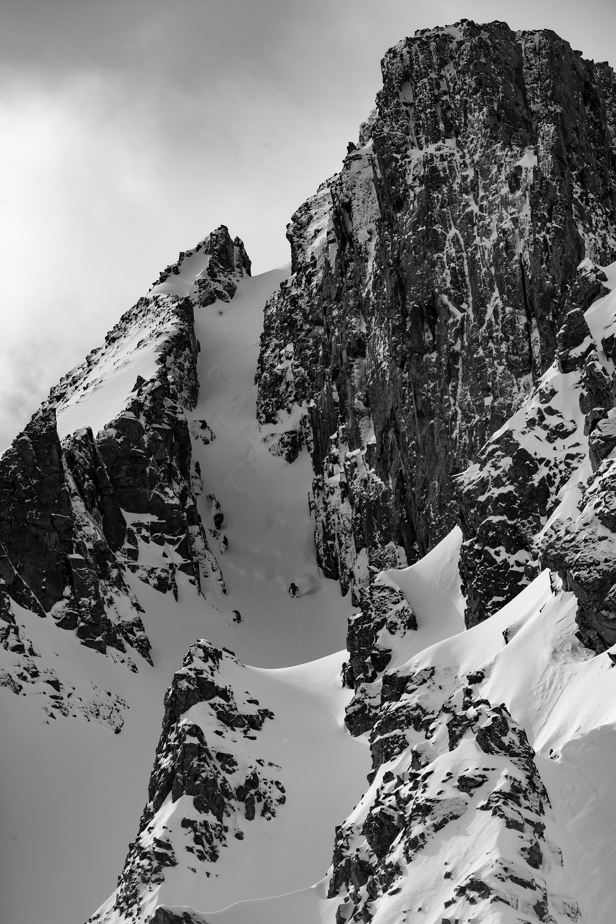 Cricco_SanJuan-408 Michael Barney descends the Wishbone Coulor in Silverton
