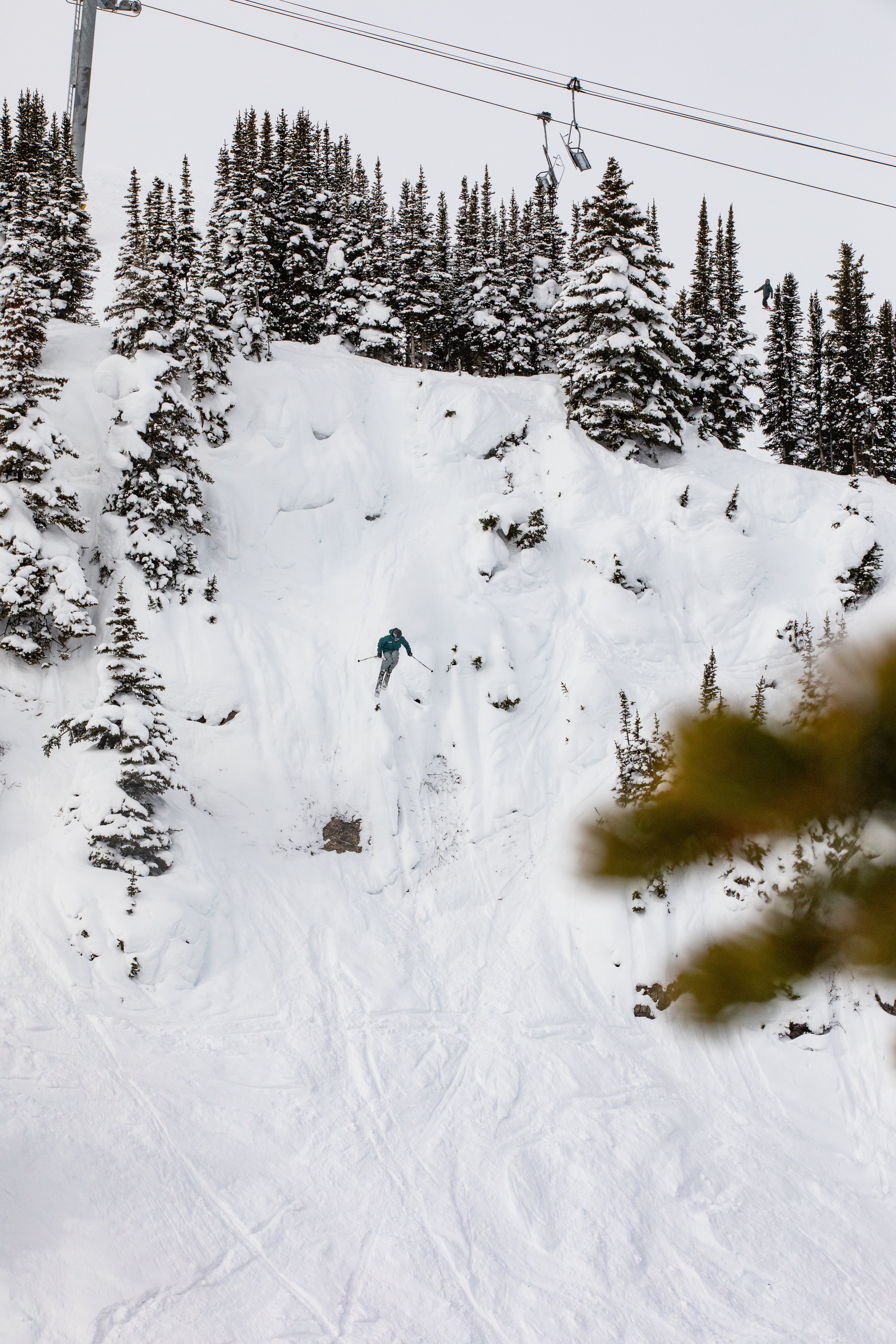 _K9A7011 Cliff drop at Banff Sunshine Village