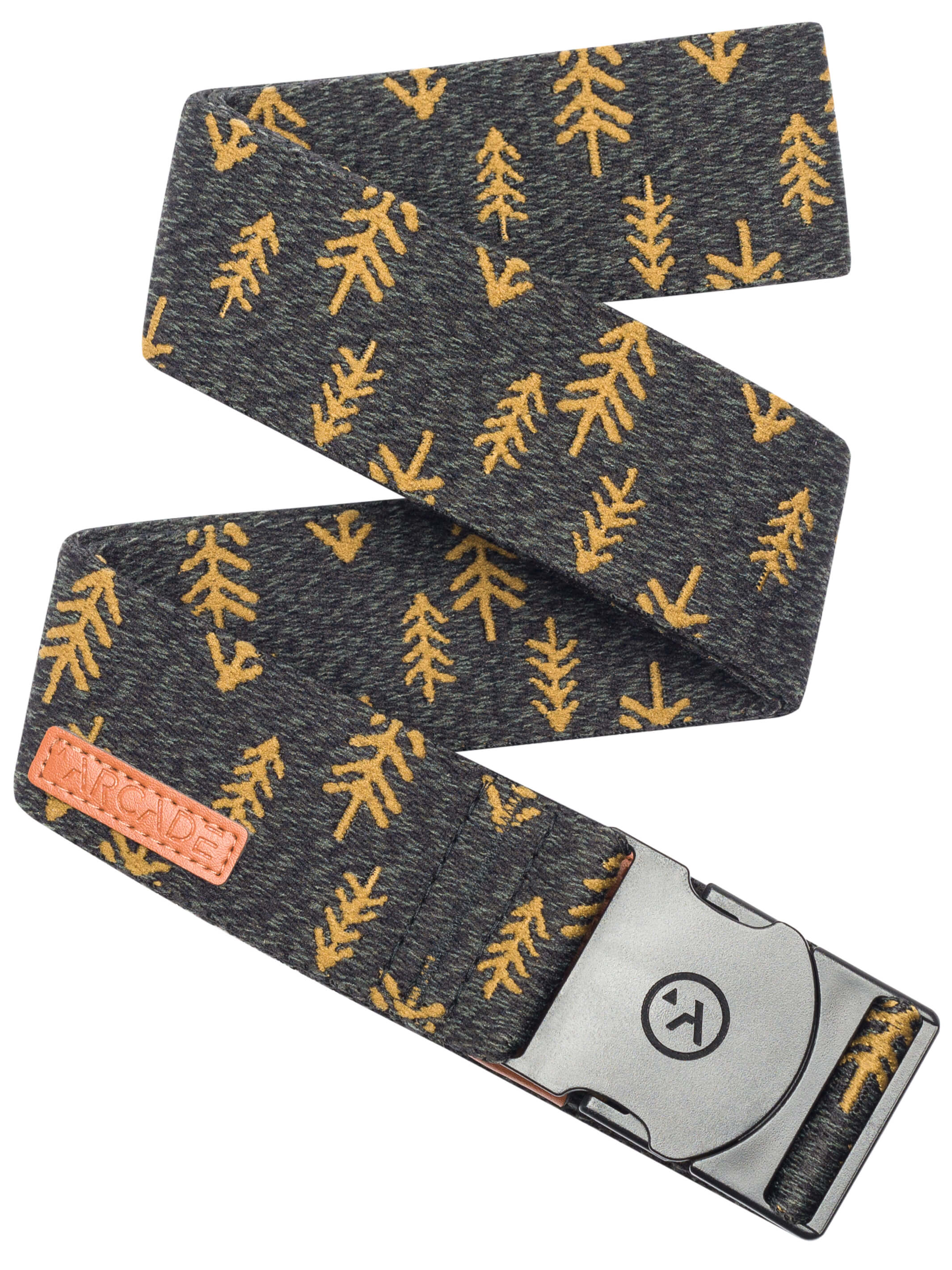 Ranger-Heather Green Metal Brown-A11102-341-01 Tahoe based Arcade belts will keep your ski pants up, while supporting small and local.