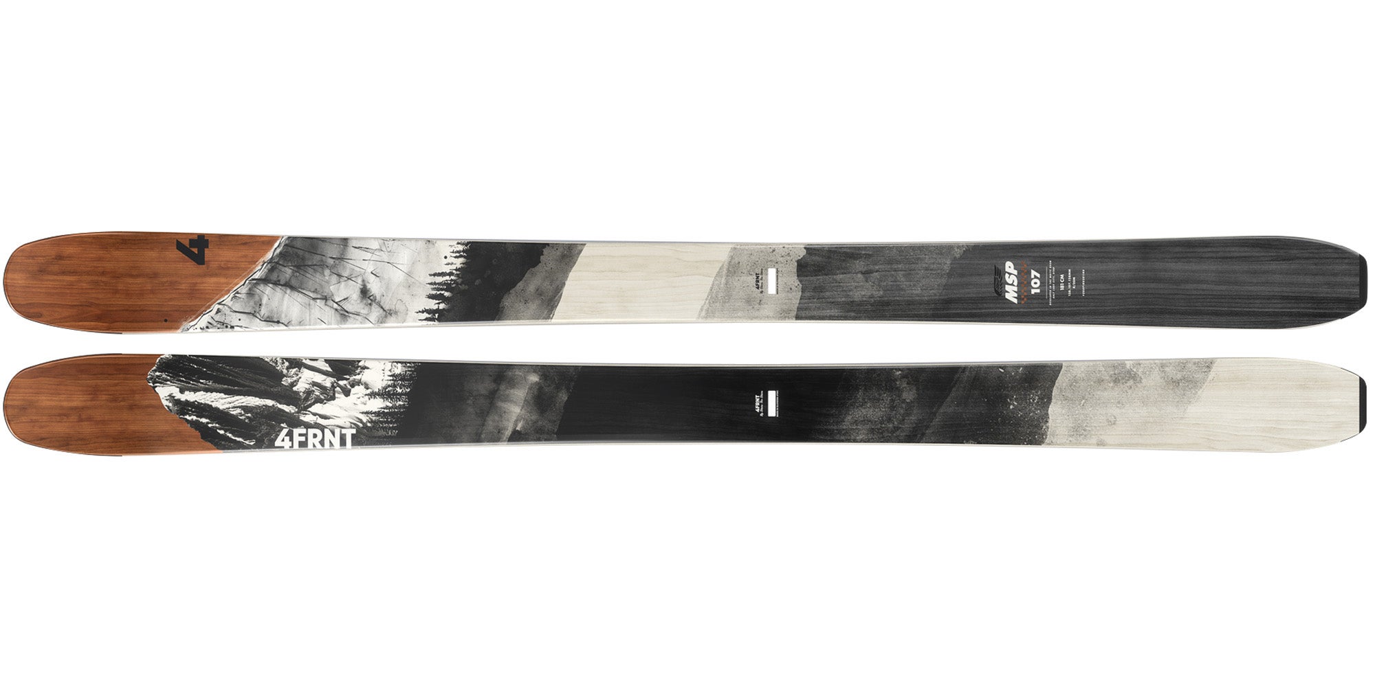 2021ski-4FRNT-MSP107 2021 4FRNT MSP 107 Men's All-Mountain Wide Ski