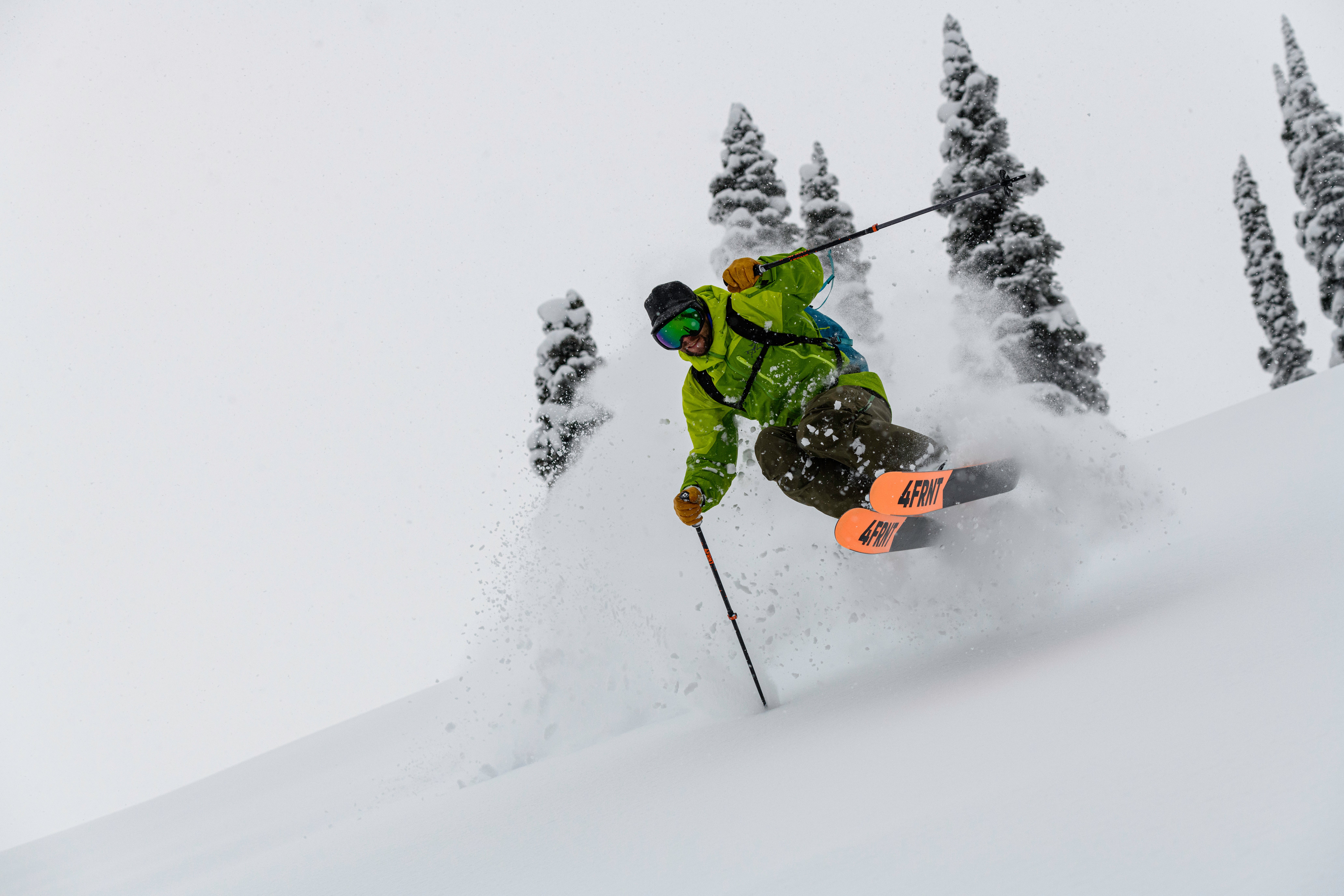 Hoji with a signature airplane turn PC_ Fred Marmsater Hoji making a turn.