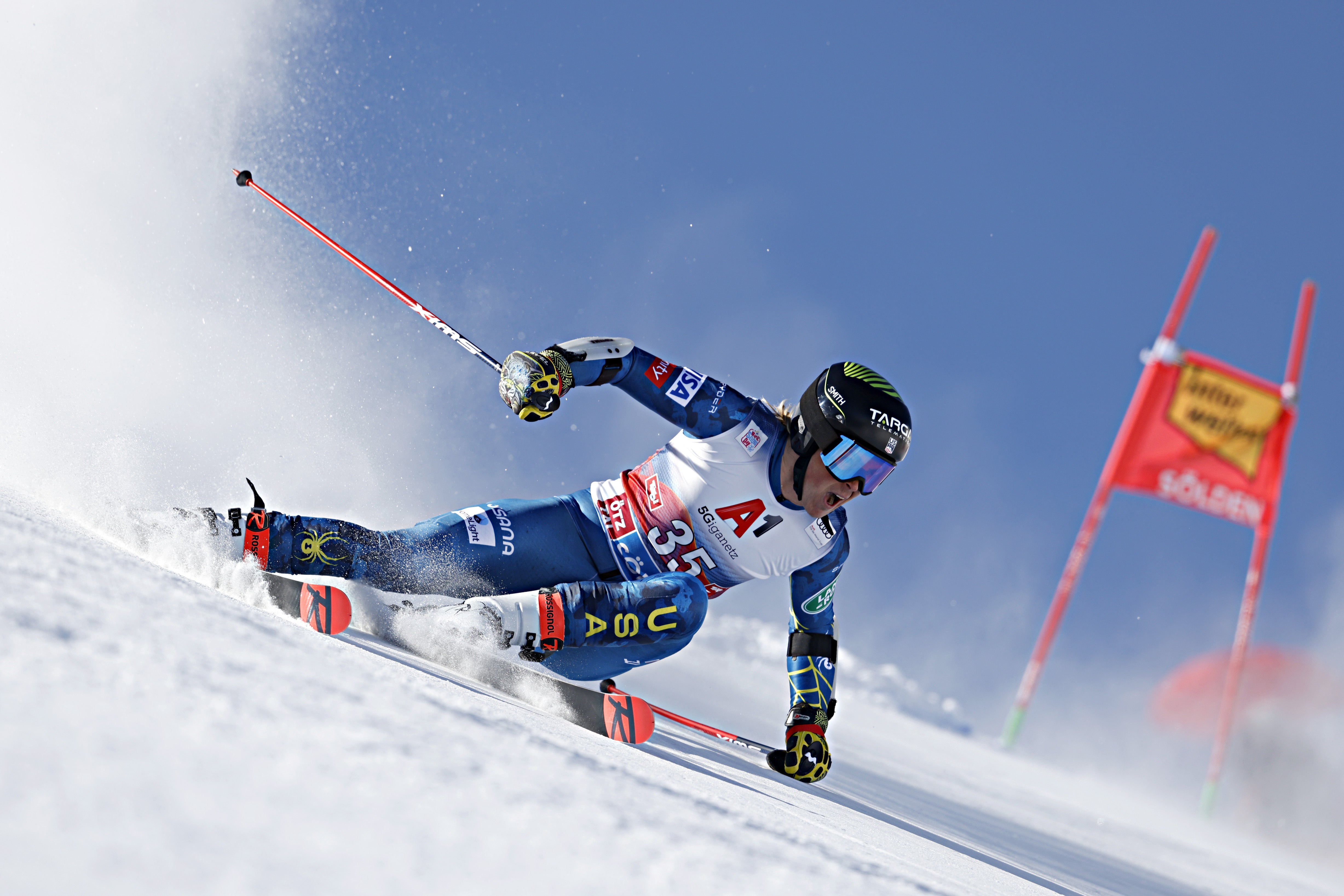 GettyImages-1229140985-river River Radamus racing in Solden, Austria