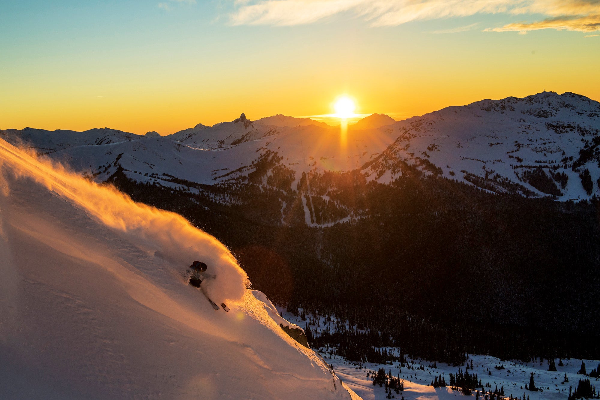 SKI1119-RG-Whistler-byEricBerger Whistler Blackcomb ranks No. 6 in the West in SKI Magazine's 2020 Resort Guide