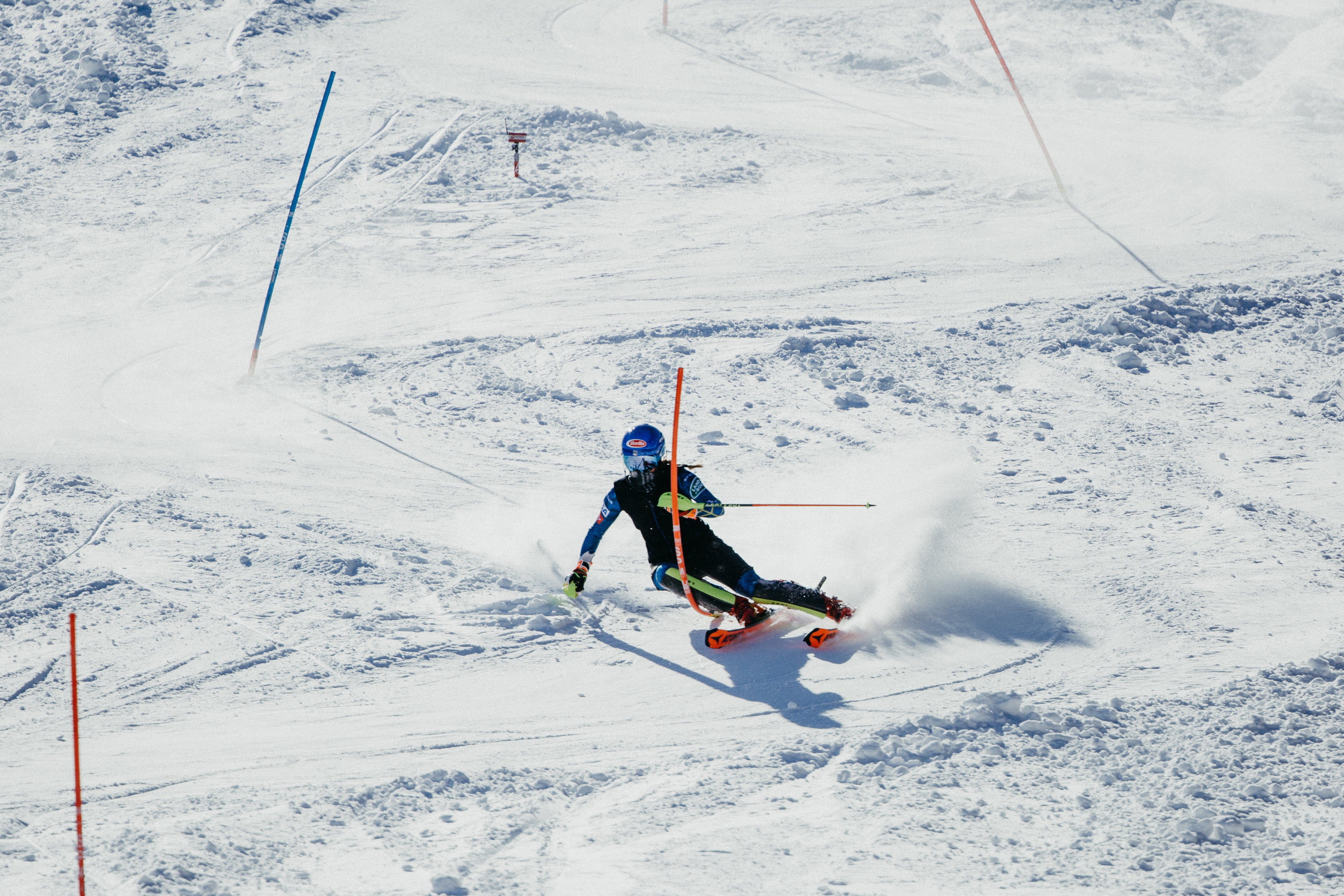 BG5B8170 Mikaela Shiffrin, slalom training at Copper Mountain, Colo. Oct. 2020