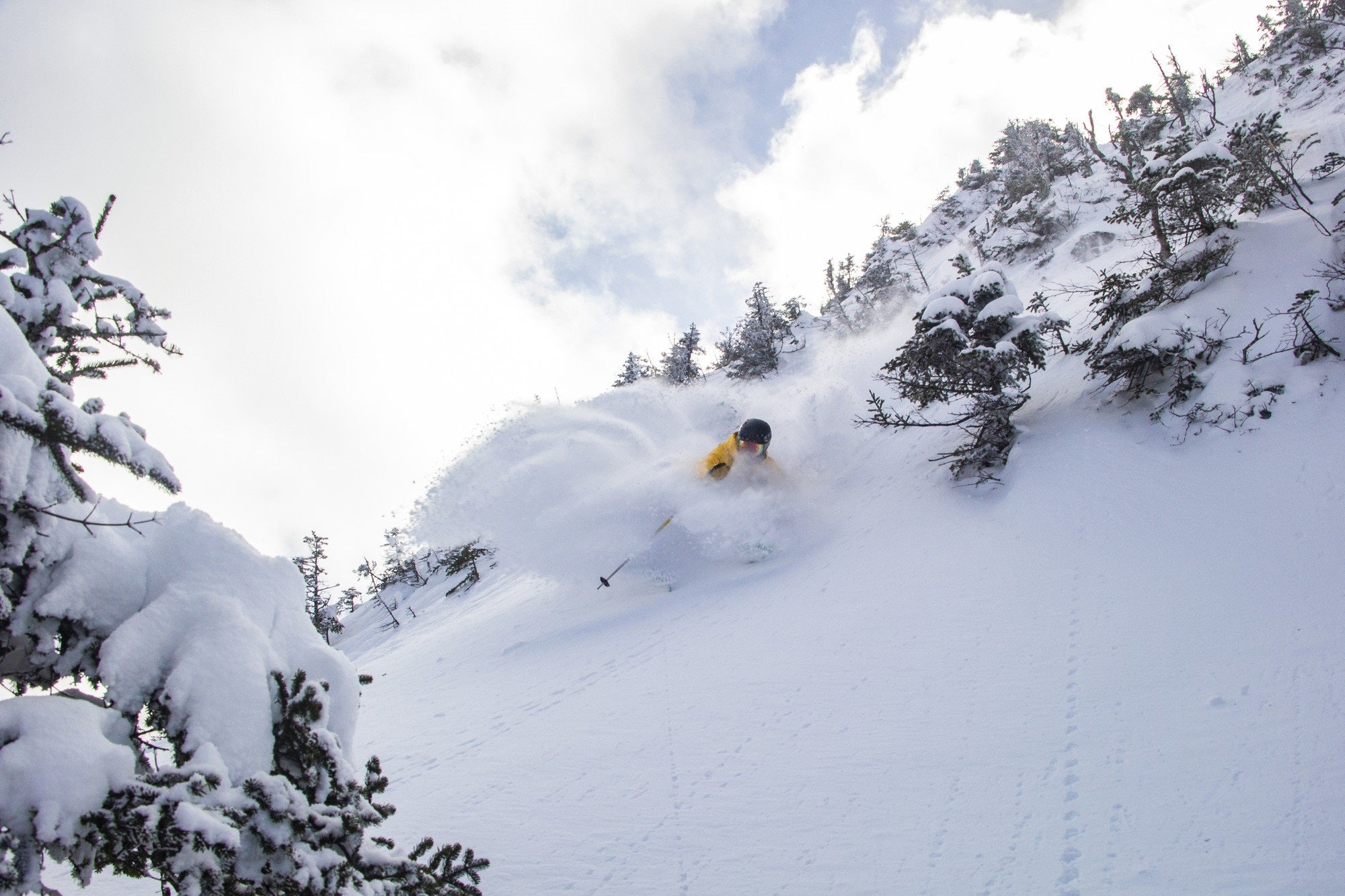 Jay Peak Powder 2 Biggest East Coast ski resorts: Jay Peak, Vermont powder skiing