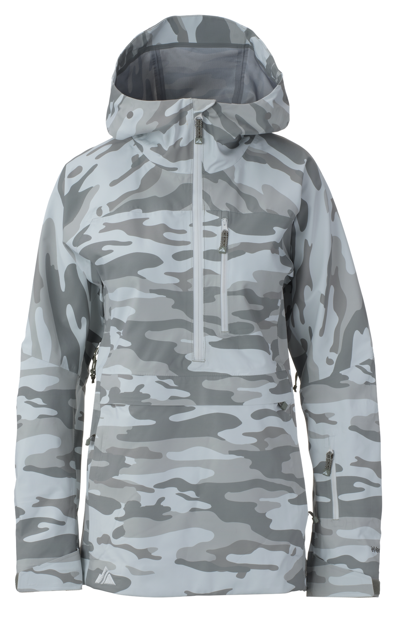 Strafe-F20_LynxPullover_AspenCamo_F_138 Strafe Women's Lynx Pullover Ski Jacket