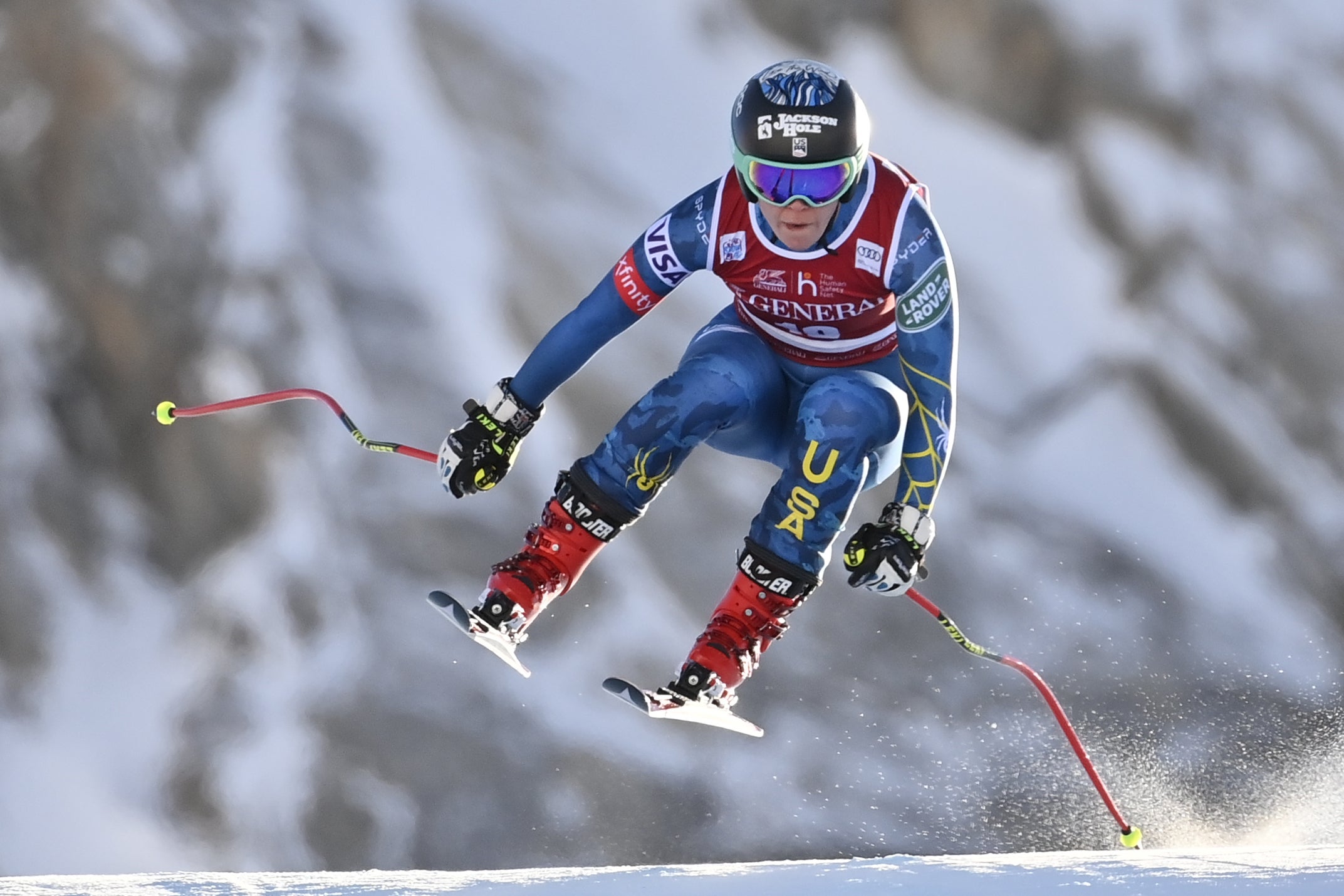 GettyImages-1230192770 Breezy Johnson, 2020 Val d'Isere World Cup Downhill