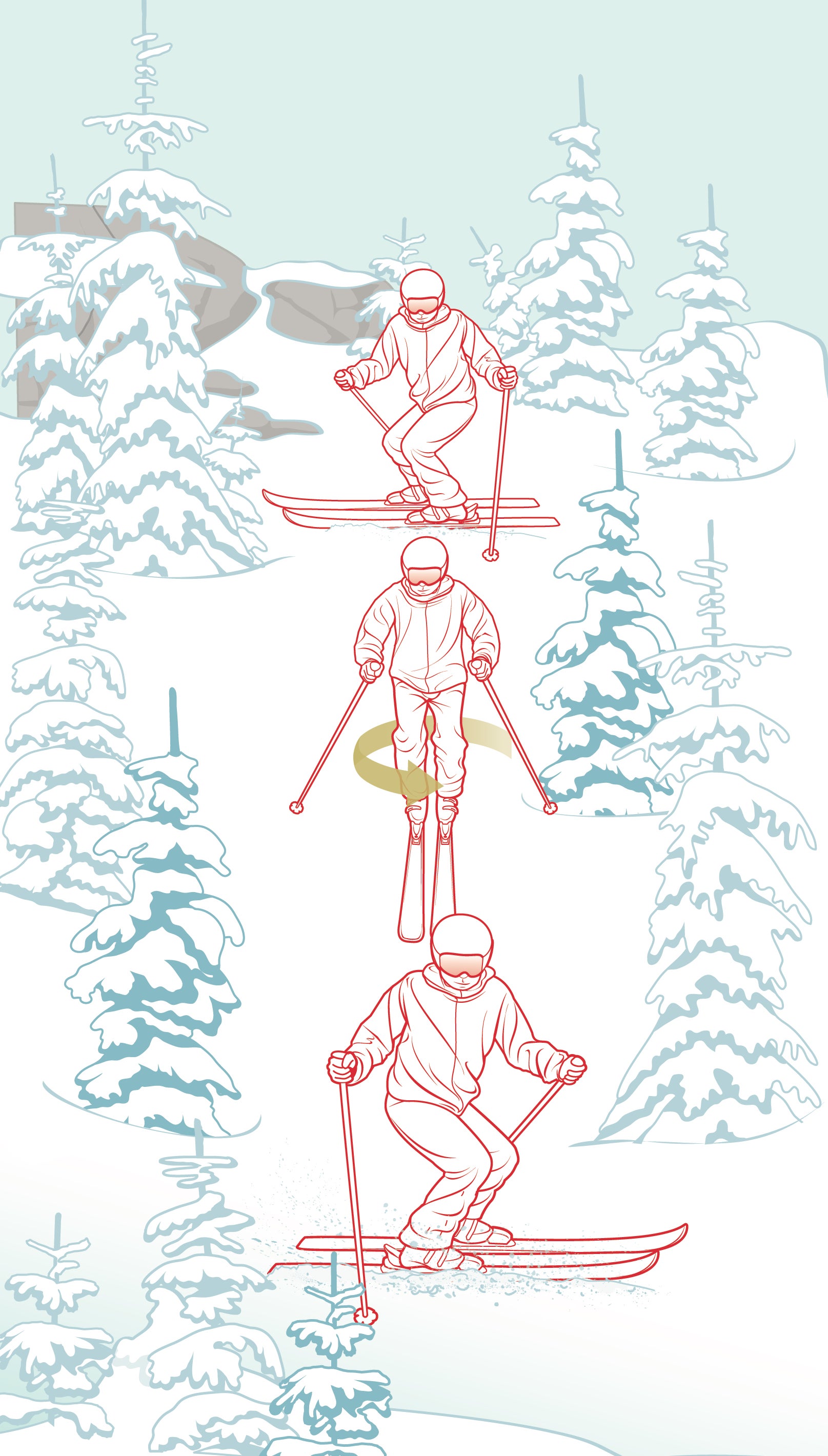 SKI1120_CLIN_PSusheskiIllo Essential ski skill: Pivot slip