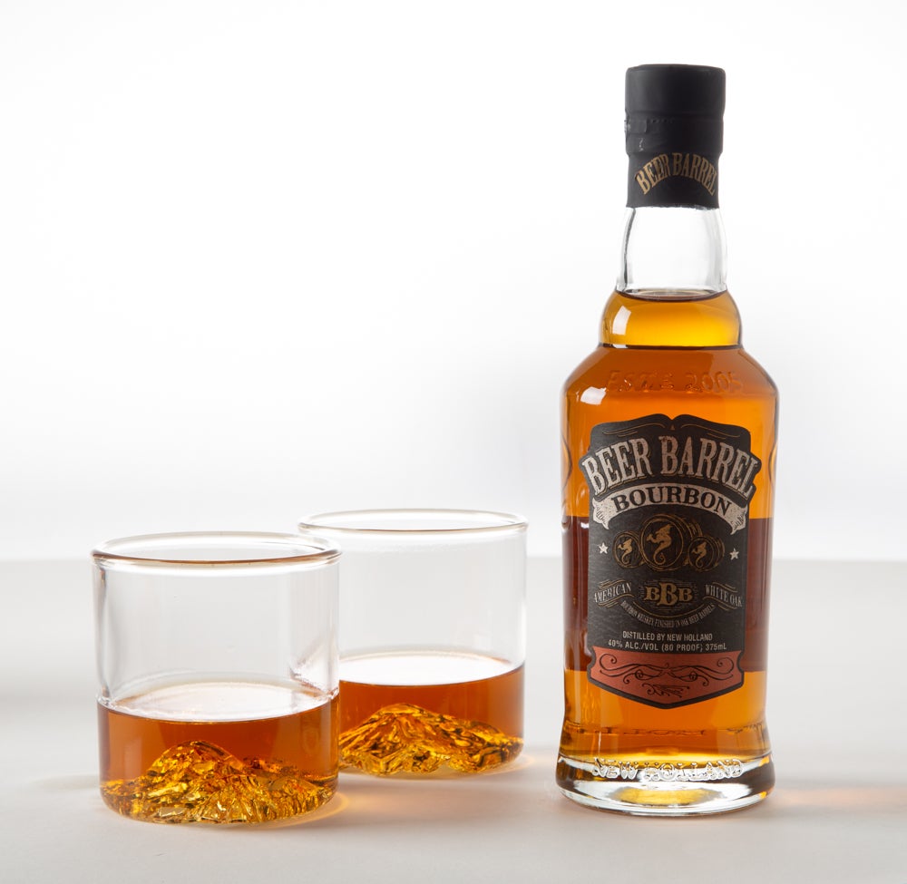 SKI1220-NorthDrinkware-169 New Holland Beer Barrel Bourbon and North Drinkware Glasses