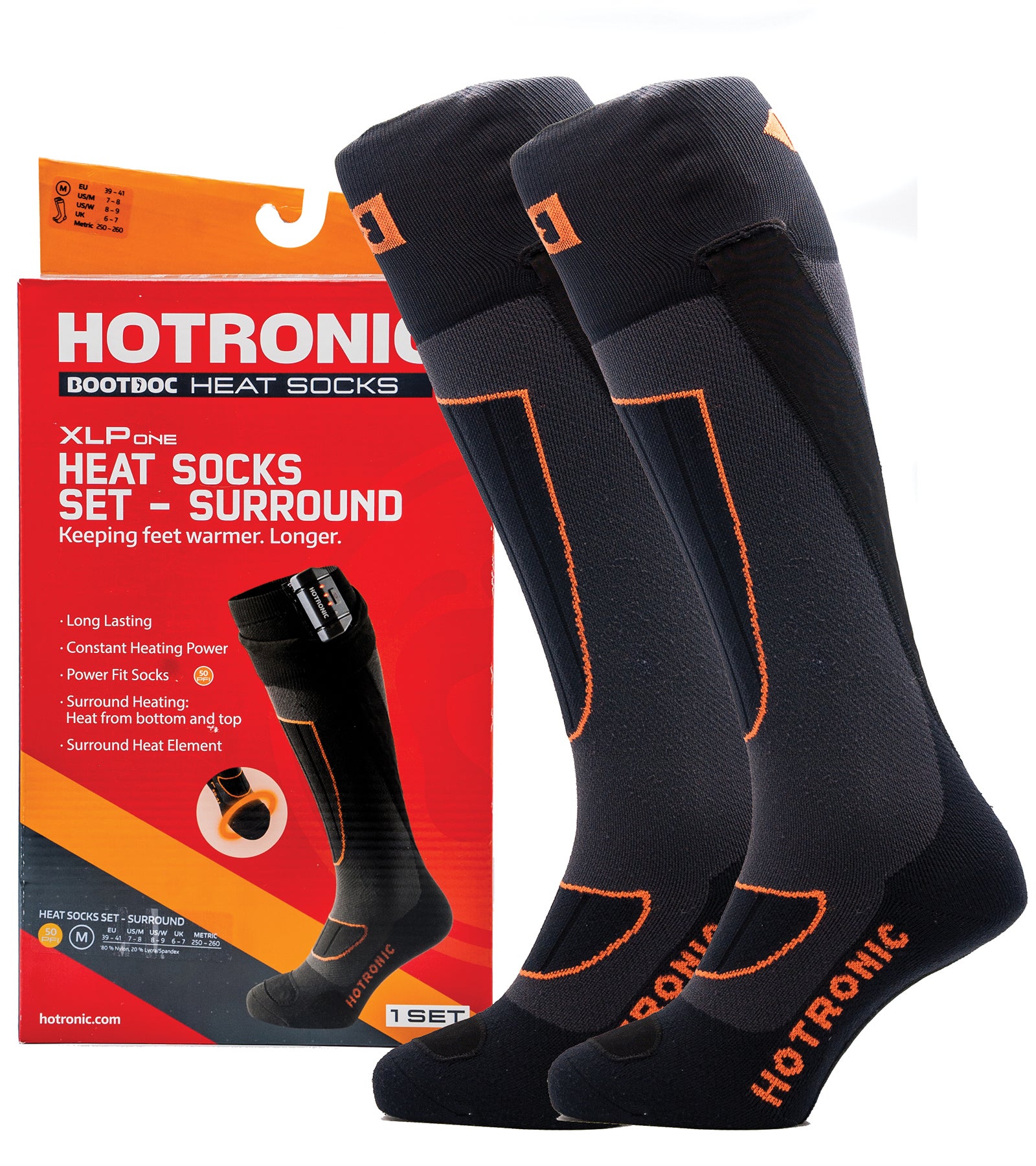 XLP_HSS_Surround_wBox_CMYK_300dpi_TIFF Hotronic Heat Socks XLP ONE Surround Heat