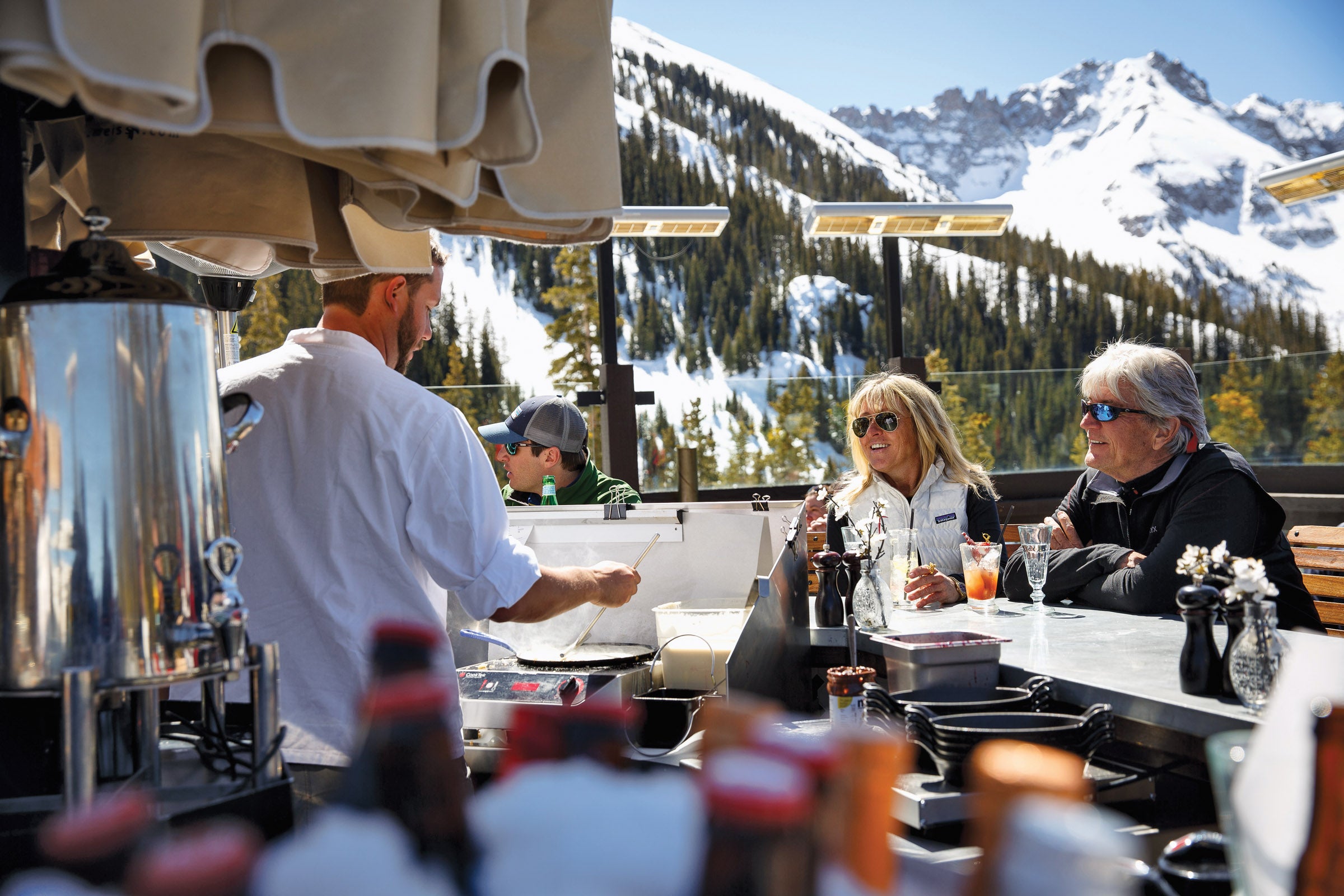 SKI1220-EC3-Resort2-BonVivant Bon Vivant, on-mountain dining at Telluride, Colo.