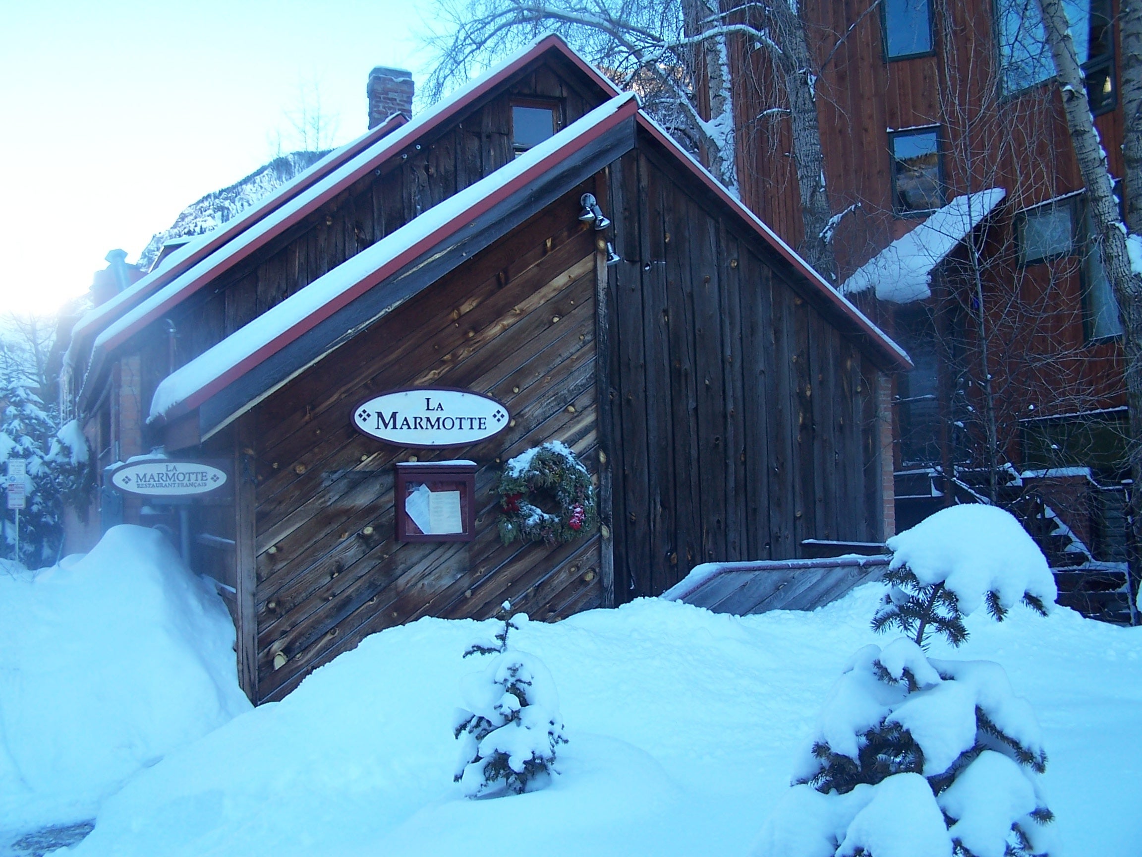 Brian and Michelle Flickinger, outside of their workspace in Silverthorne, Colorado.