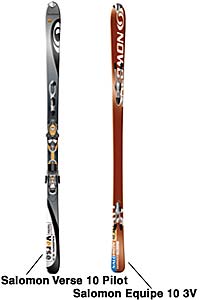 Sovereign Watchful Vurdering Salomon Skis 2001-02 - Ski Mag