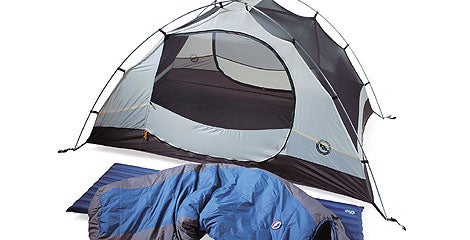 Big Agnes Sleeping Bag, Pad, and Tent BIG AGNES Crystal sleeping bag, $149, with Integrated Dual Core Pad, $89, and Parkview two-person tent, $299 The 30-degree, PrimaLoft 650-fill down…