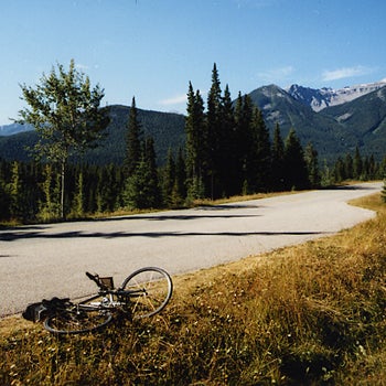 Bike on Side of Road None