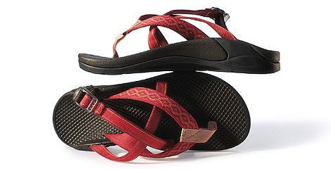 Chaco Sandals CHACO Hipthong sandal, $70 The sandal slides on and off quickly, but adjustable instep straps and Chaco's trademark BioCentric footbed keep it in…