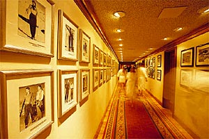 sun valley pic F 1000 Hallways at the Sun Valley Lodge speak of the area's history.(Photo by Thia Konig)
