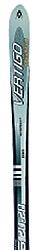 the perfect match pic E 1000 Völkl Vertigo G 20/20Price: $575 Sizes: 158-188 cmCut (Tip/Waist/Tail): 105-71-93Often the trade-off for stability is aircraft-carrier…