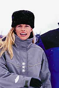 trainspotting pic O 1000 (Her) Ten 80 Sideshore insulated coat, $269 Bogner Calea artificial fur hat, $44(Photo by Brooks Freehill)