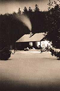Almost a Cover: Jackson, N.H. A gorgeous, idyllic photo of New England's backwoods. Alas, black-and-white covers aren't popular at the newsstands with our readers.