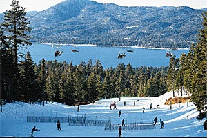 L.A. Ski Story Wade Reeser rips up a wide-open trail