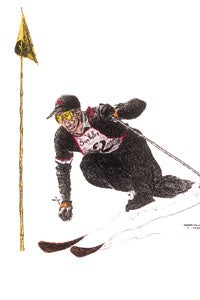 Warren Miller's Lithographs Leon Goodman