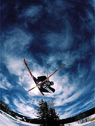 Halfpipe Fisheye Time: 1:45 p.m.Location: Kahlua Halfpipe Jam, Telluride, Colorado
