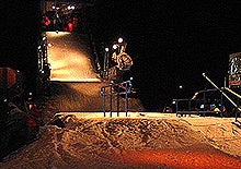 Gravity Games The Gravity Games move from Copper Mountain to downtown Frisco for a nightime rail jam competition.