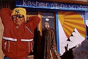 Kasmir 0903 Think of Gulmarg's terrain as Vail with more vertical—and the soothing sound of warfare in the distance.