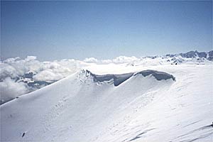 Kasmir 0903 Until the gondola is completed, the ridge will remain a foot-serviced pilgrimage.