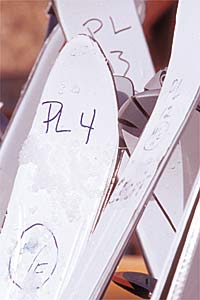 How We Test SKis Pic F 3 The Gear Test skis¿250 pairs¿are tuned and masked by the manufacturers, then delivered to Beaver Creek to be cataloged and coded. In the test…