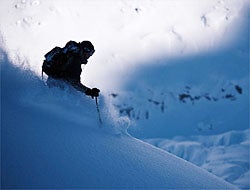 Chamonix Shadow Skier: James HarveyLocation: Les Grands Montets, Chamonix, France