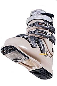 Ski Style 1001 Pic A Salomon Women's Performa 5.0 boot in sandstone, $325