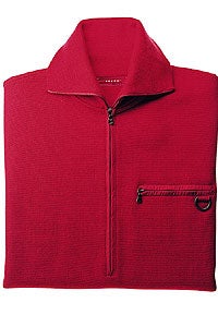 Mount Life 105 TOMMY HILFIGER Transition seamlessly from the slopes to après-ski in the men's cotton mock neck with a leather-trimmed zipper ($70). tommy.comPhoto…