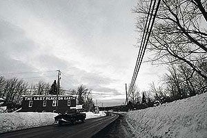 Soul, Feb 2005 A towering monument to local snowfall.