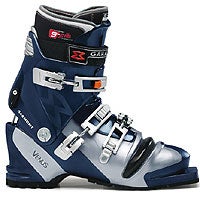 Tele Test 1204 Garmont The Latest: New Vibram soles on the Ener-G have a tread design with an S-shaped centerline to reduce snow-clumping; the women's Venus (below)…