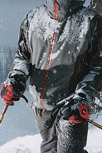 Nature's Finest (Lance) NATURE'S FINESTLANCE WEARS Arc'Teryx Stingray jacket, $499, and Level X-Loop gloves, $65