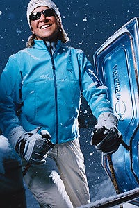 Ready to Rip (Callie) READY TO RIPCALLIE WEARS Arc'Teryx Softshell Epsilon AR, $179; Isis Godiva pants, $165; Obermeyer Karyn knit hat, $25; Smith Sequel sunglasses, $99;…