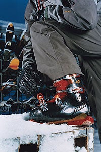 Ready to Rip (Lance) READY TO RIPLANCE WEARS Arc'Teryx Stingray pants, $350; Hestra Vertical Cut freeride gloves, $140