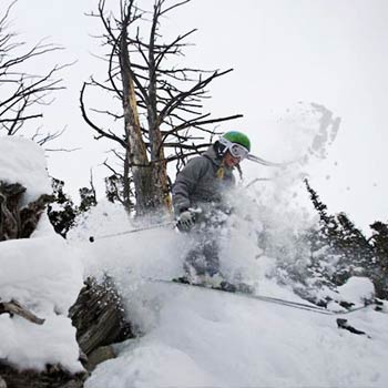 Turning Points, March 2005 Level hands mean level shoulders. Think about matching a horizontal line across your shoulders with a line across the slope. Don't let either hand…