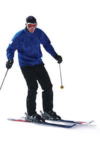 Turning Points, March 2005 You'll feel more pressure against your outside ski at the end of a well-edged turn. If your shoulders are level, you can stay balanced even if your…