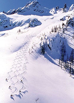 North Cascade Heliskiing Mazama, Wash. Less than five hours from Seattle, with lodging at The Freestone Inn. One- or three-day trips, $795—$3,135. heli-ski.com or…