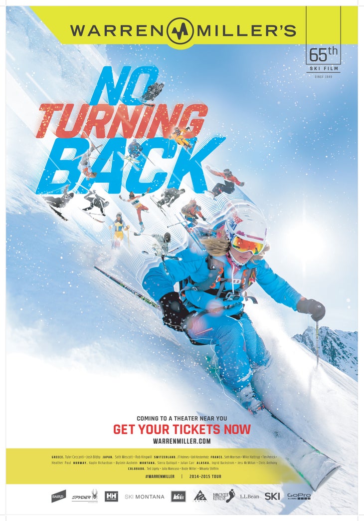 2014_NTB_L_27x39in_FinalPrintReady Warren Miller's No Turning Back