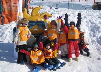 Little Lennys Las Leñas has a ski and snowboard academy with over 120 instructors.PHOTO: Las Leñas