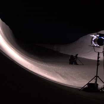Setting Up Lights, camera...PHOTO: Paco