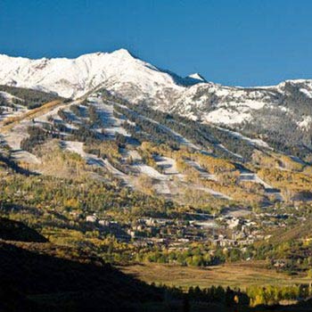 Aspen, CO A dusting of snow accents the fall colors in Aspen's high country.PHOTO: Jeremy Swanson