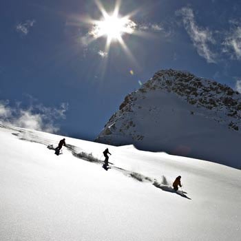 Whistler Mike Douglas rips the new pow.