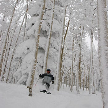 Behind-the-Scenes Filming the long, cold walk back to the car in ski boots. Click here to order a calendar. PHOTO: Chris Thomson