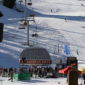 Copper Opens The American Eagle Lift is servicing Rhapsody and Main Vein Trail, with theExcelerator Lift accessing Ptarmigan trail.PHOTO: Copper